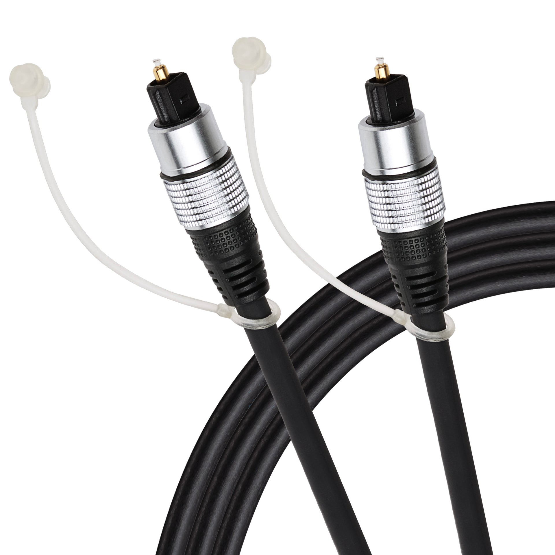 TOSlink Optical Audio Cable Black 2m