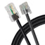 Maplin RJ11 to RJ45 ADSL Telephone Cable - Black, 3m