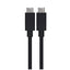 Maplin PRO USB-C to USB-C Thunderbolt 3 20Gbps Super Speed Data Transfer & Charging Cable - Black, 1m - maplin.co.uk