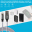 Maplin Lightning Connector to USB-A Braided Cable - 1m - maplin.co.uk