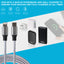 Maplin Pro Lightning to USB-C 20W Fast Charging Braided Cable - Silver, 2m - maplin.co.uk