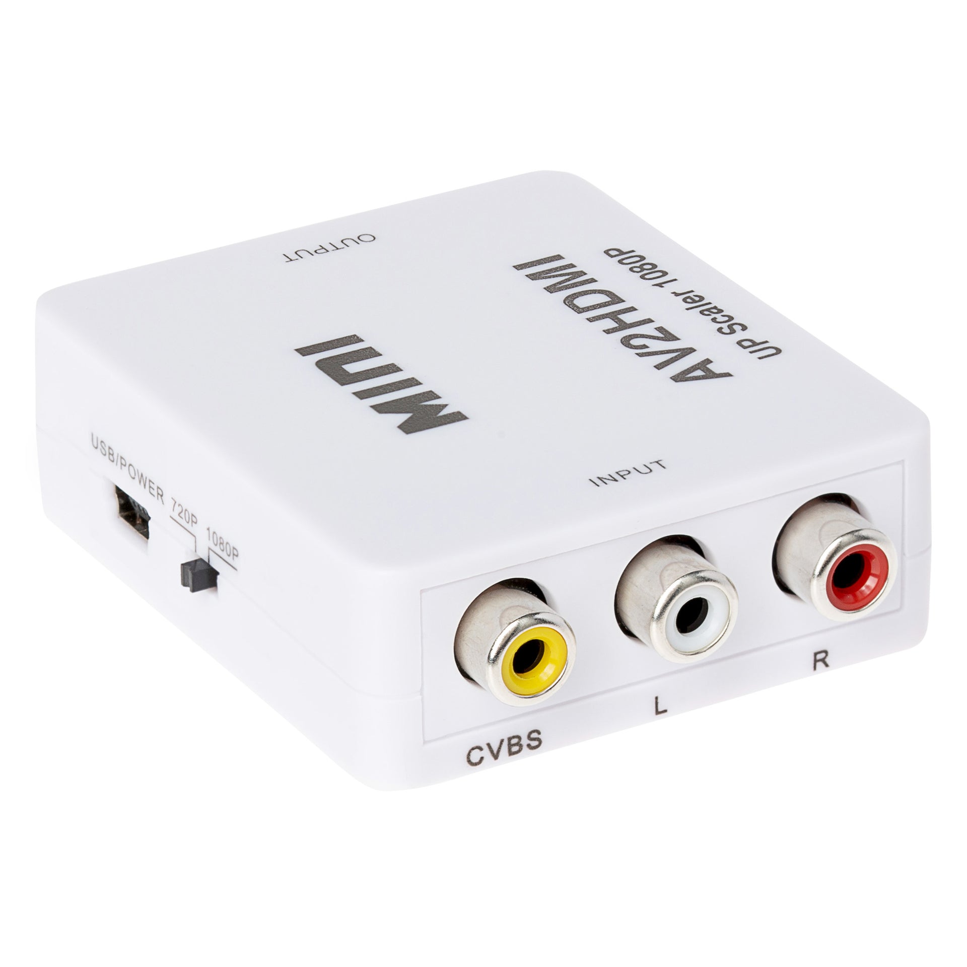 RCA to HDMI Converter 1080p 60HZ Upscaler