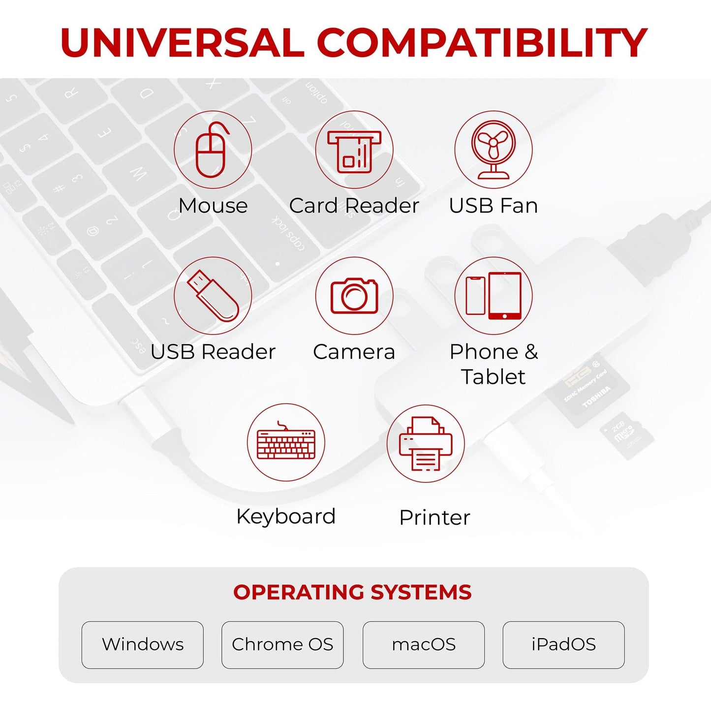 Nikkai USB-C Multiport Hub to USB-A 3.0 / HDMI 4K / Gigabit RJ45 / USB-C PD - Silver - maplin.co.uk