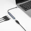 Nikkai USB-C Multiport Hub to 4x USB-A 3.1 Super Speed with 13cm Cable - maplin.co.uk