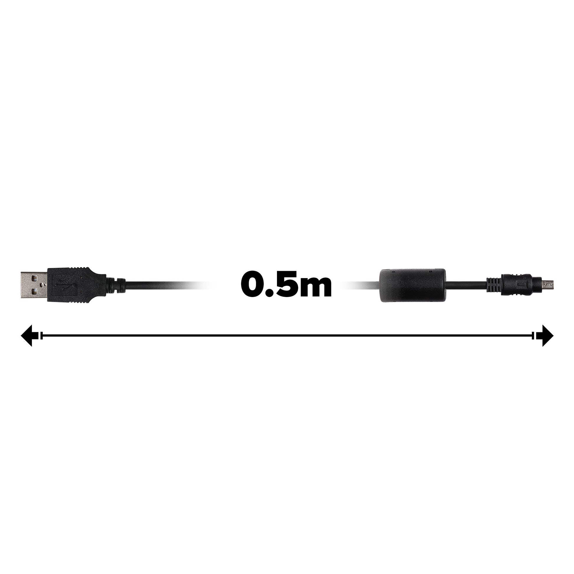 Maplin Premium - Cavo da USB-A 2.0 maschio a Mini USB 8 pin maschio, 3 Maplin Premium - Cavo da USB-A 2.0 maschio a Mini USB 8 pin maschio, 3