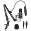 ProSound USB Condenser Cardioid Microphone with Boom Arm Kit