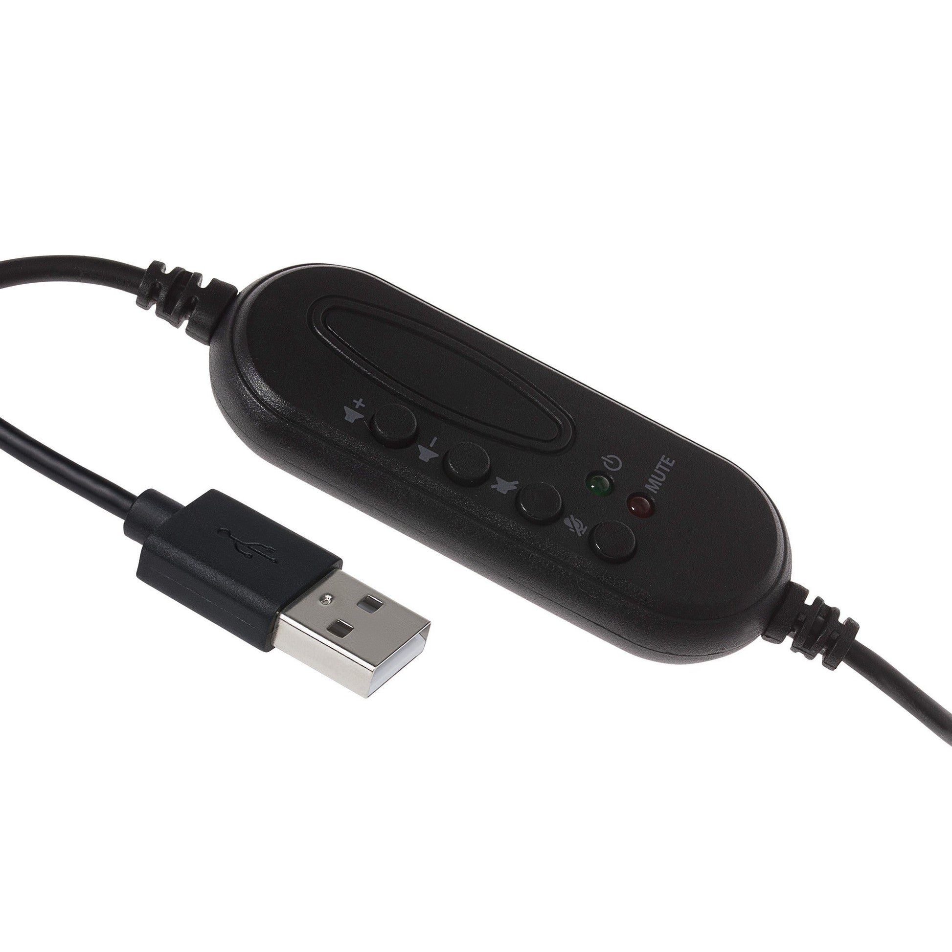 ProSound Single Ear Mono USB-A Headset Boom Microphone Noise Cancellation - maplin.co.uk