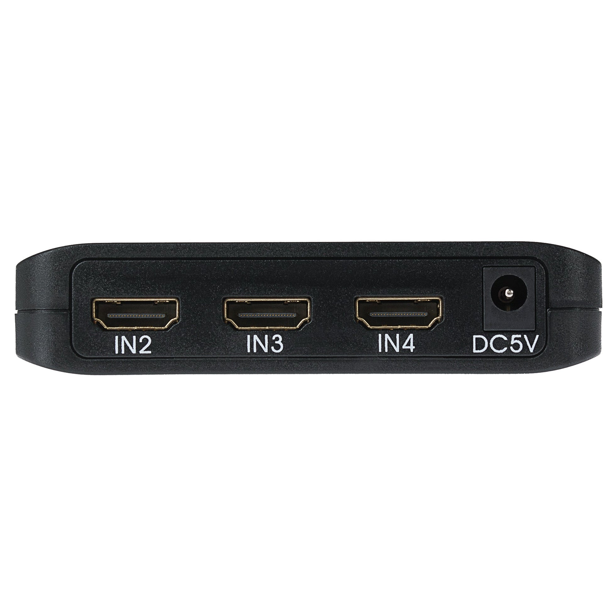 Nikkai HDMI Switch 5 Port in 1 Port Out 4K 60Hz Resolution with Remote Control - Black - maplin.co.uk