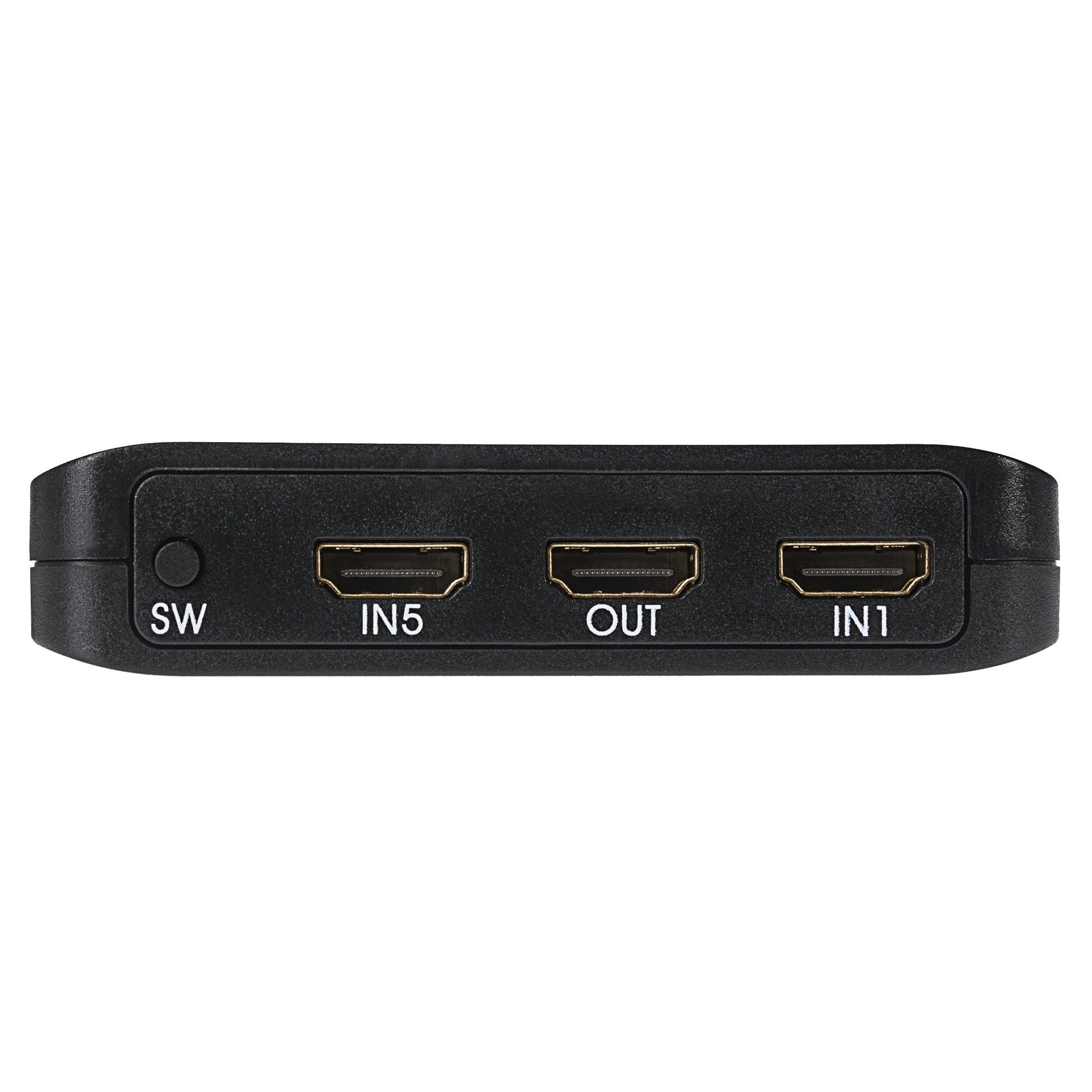 Maplin MPS HDMI Switch 5 Ports In 1 Port Out 4K Ultra HD @60Hz with Remote Control - Black - maplin.co.uk