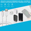 Maplin Premium Apple MFI Certified Lightning to USB-A 2.0 Coiled Cable - White, 1m - maplin.co.uk