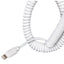 Maplin Premium Apple MFI Certified Lightning to USB-A 2.0 Coiled Cable - White, 1m - maplin.co.uk