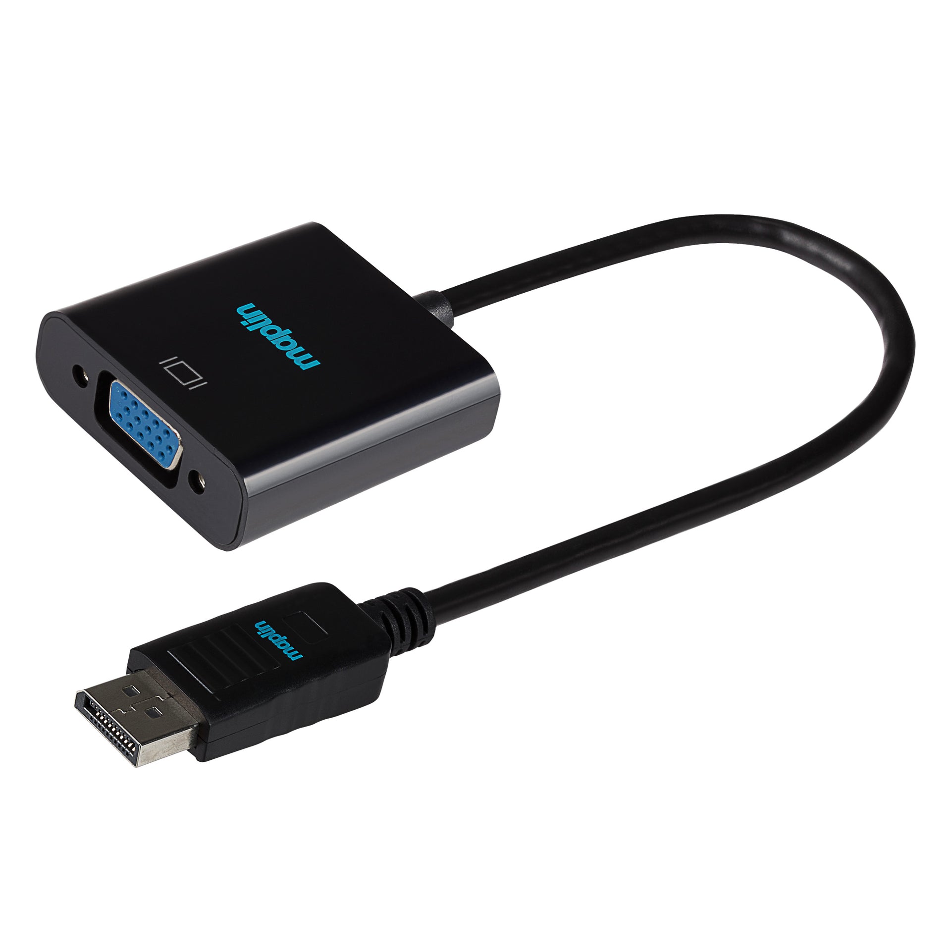 DisplayPort to VGA Female Adapter Black 23cm