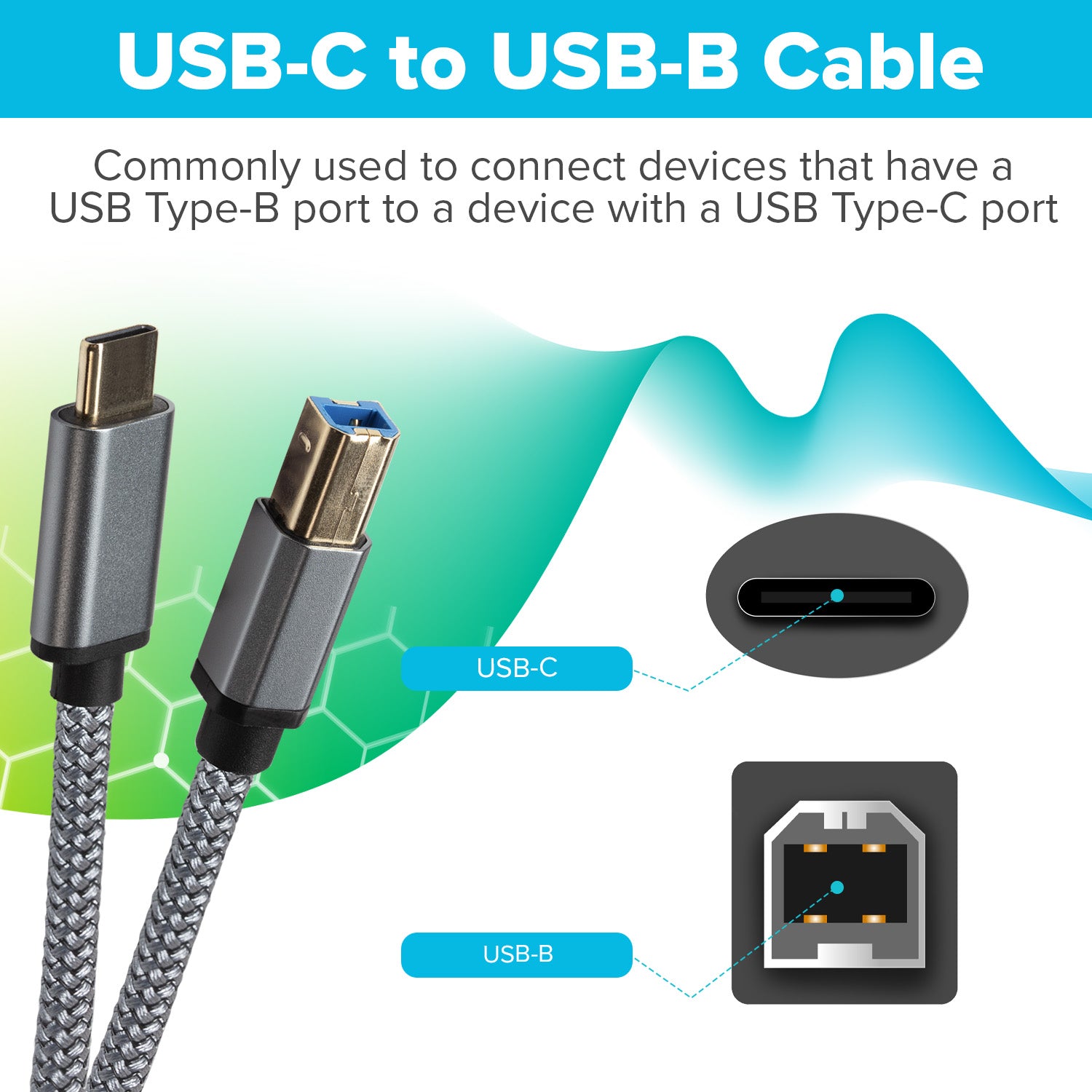 Cavo USB 2.0 A maschio/B maschio 1.8m Nero ICOC U AB 20 U2 Manhattan Cavo USB 2.0 A maschio/B maschio 1.8m Nero ICOC U AB 20 U2 Manhattan