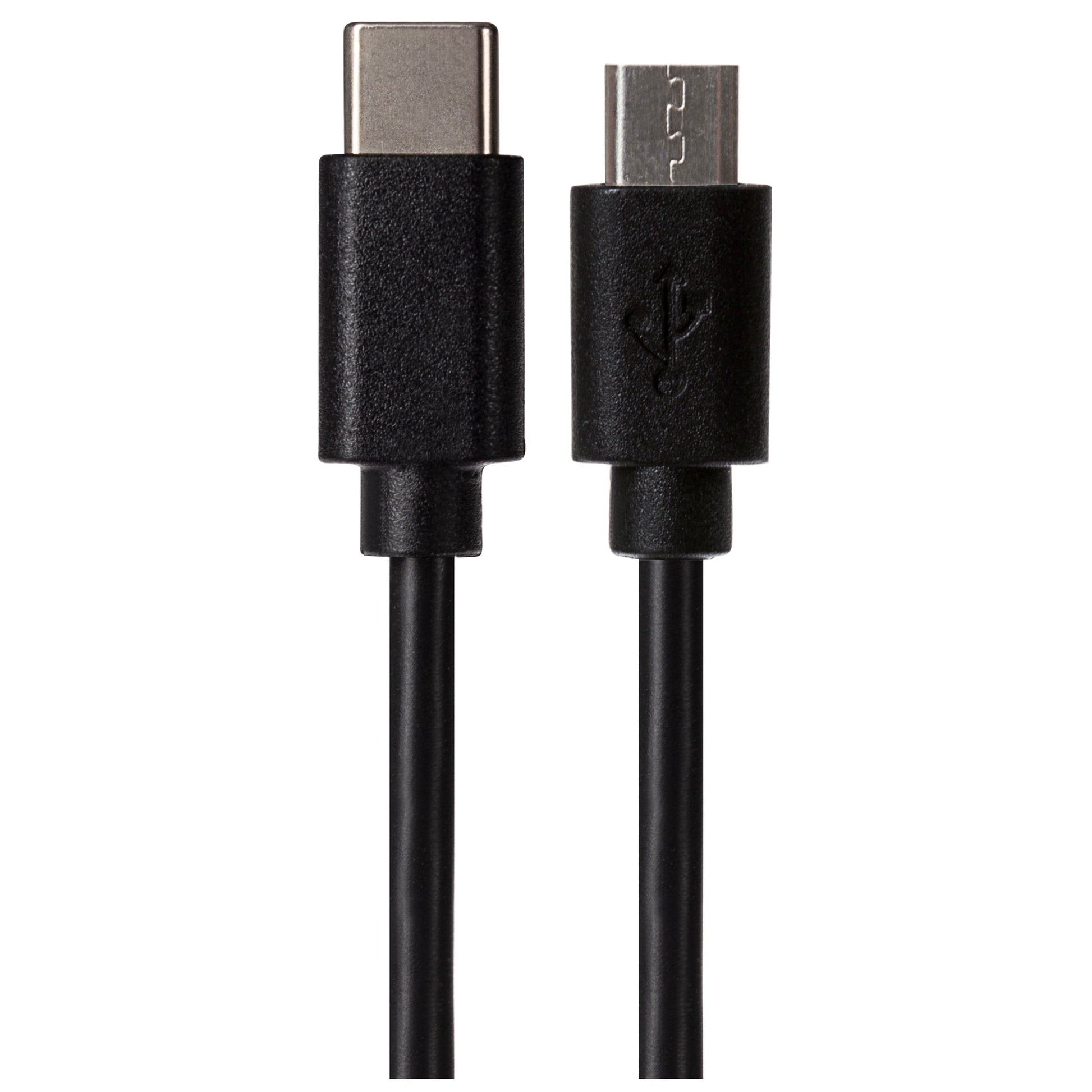 Maplin USB-C to Micro USB-B Cable - Black, 1m - maplin.co.uk