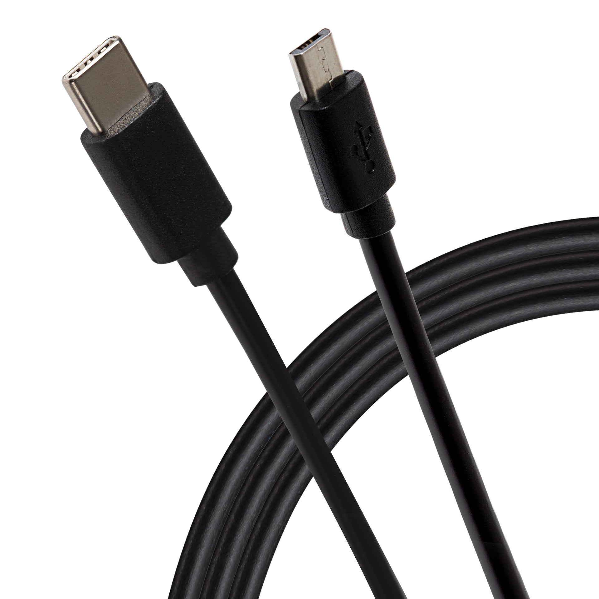 USB C to Micro USB B Cable Black 1m