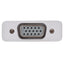 Maplin USB-C to VGA Female Connector Full HD @60Hz Adapter - White, 16cm