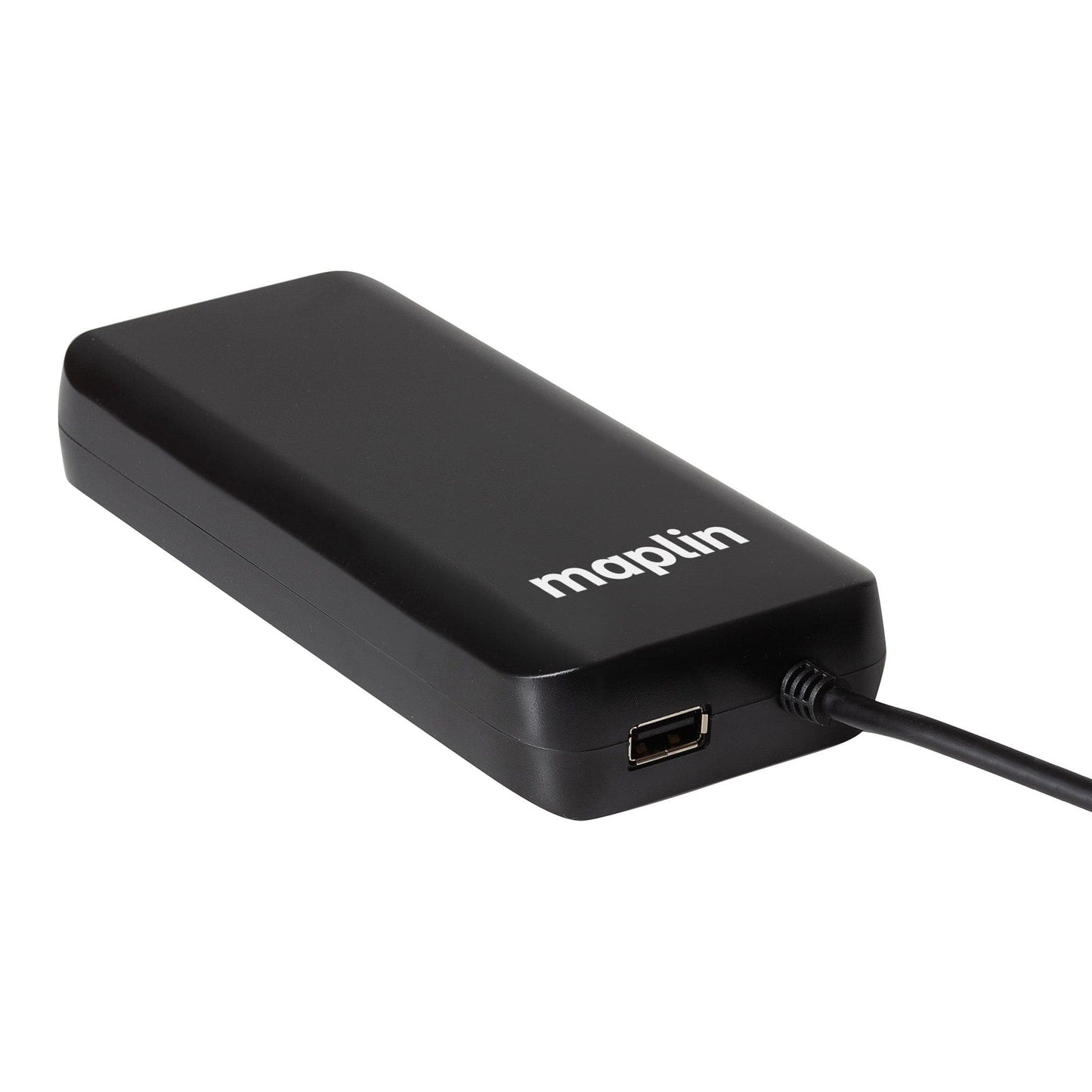 Maplin 112W USB-C Laptop Charger Power Supply with 1x USB-A 2.4A PD Port - maplin.co.uk