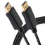 Maplin Premium 4K Ultra HD DisplayPort to DisplayPort Cable - Black