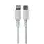 Maplin Lightning to USB-C 20W High Speed Cable - White, 3m - maplin.co.uk