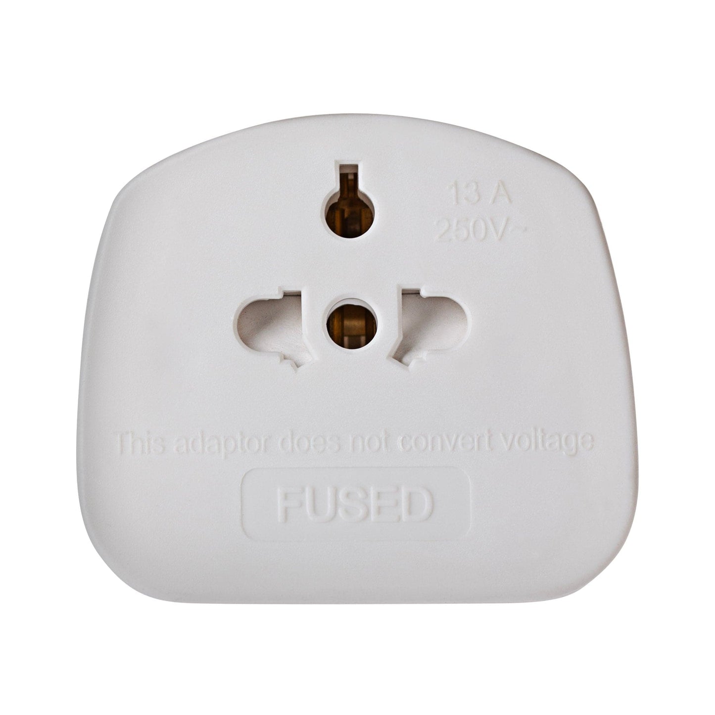 Maplin Worldwide Tourist to UK Travel Adapter - White - maplin.co.uk