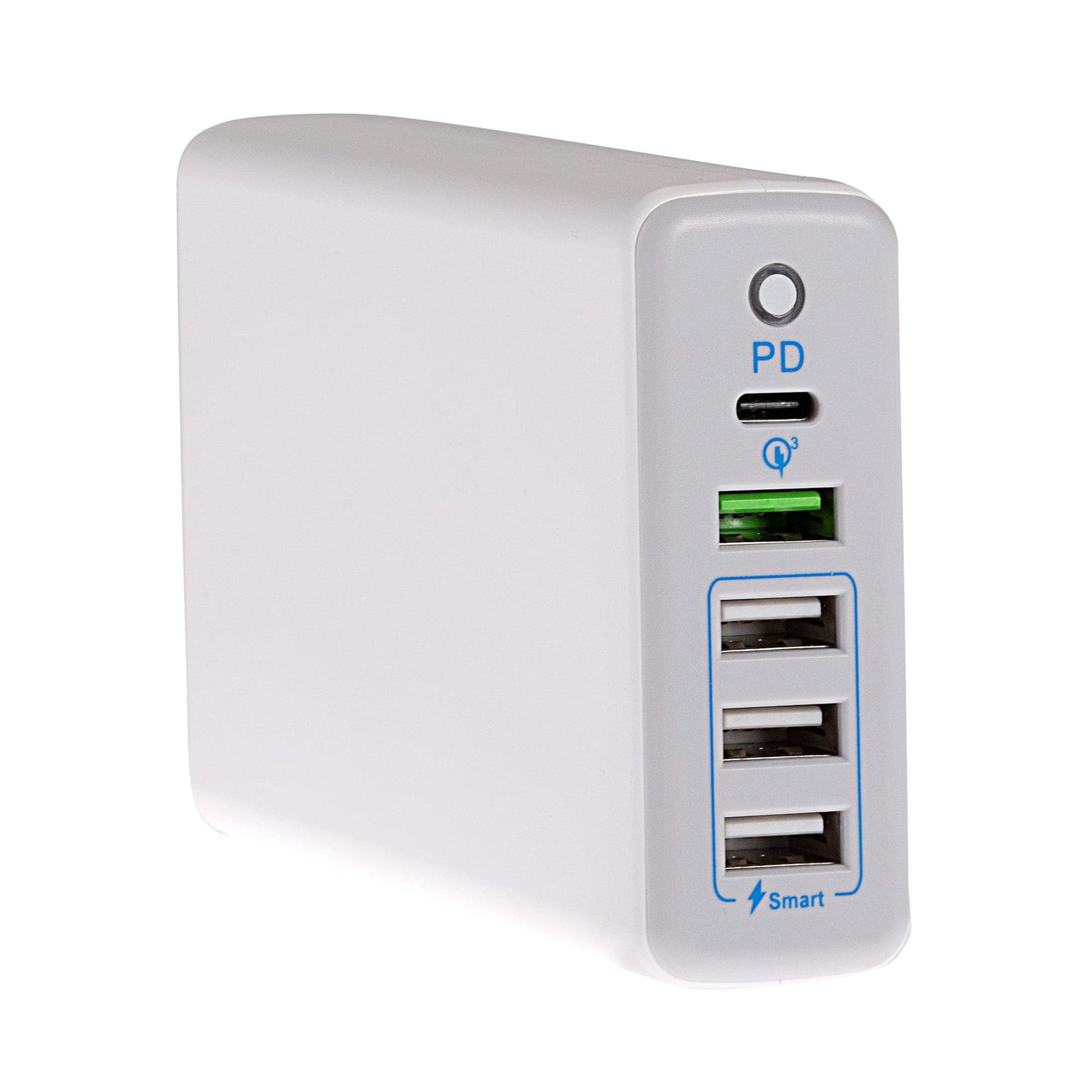 Anker PowerPort 4 Multi-device Wall Charger 4x USB-A  - Best Buy