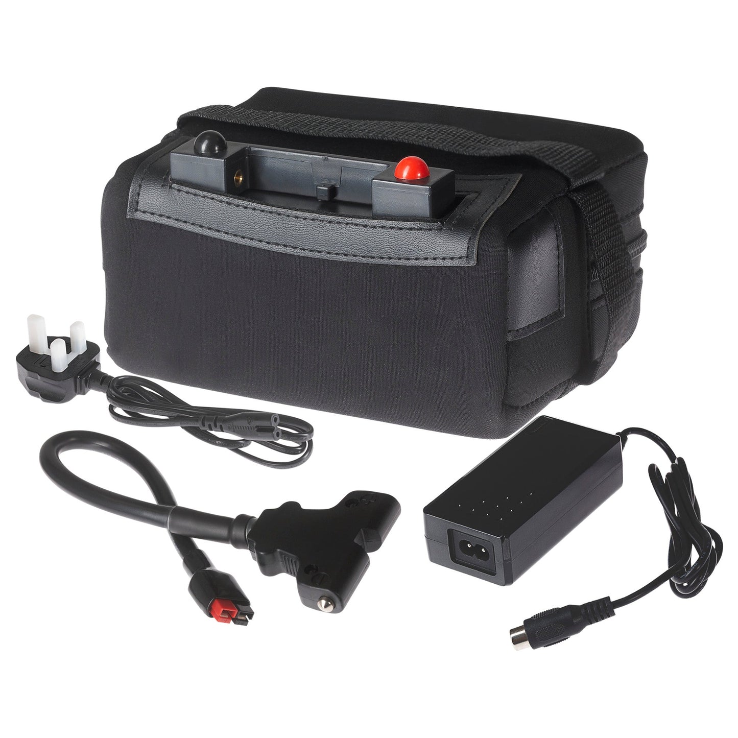 Maplin Plus 27 Hole 18Ah 12V Golf Trolley Lithium LiFePO4 Battery with Charger & Cable - maplin.co.uk