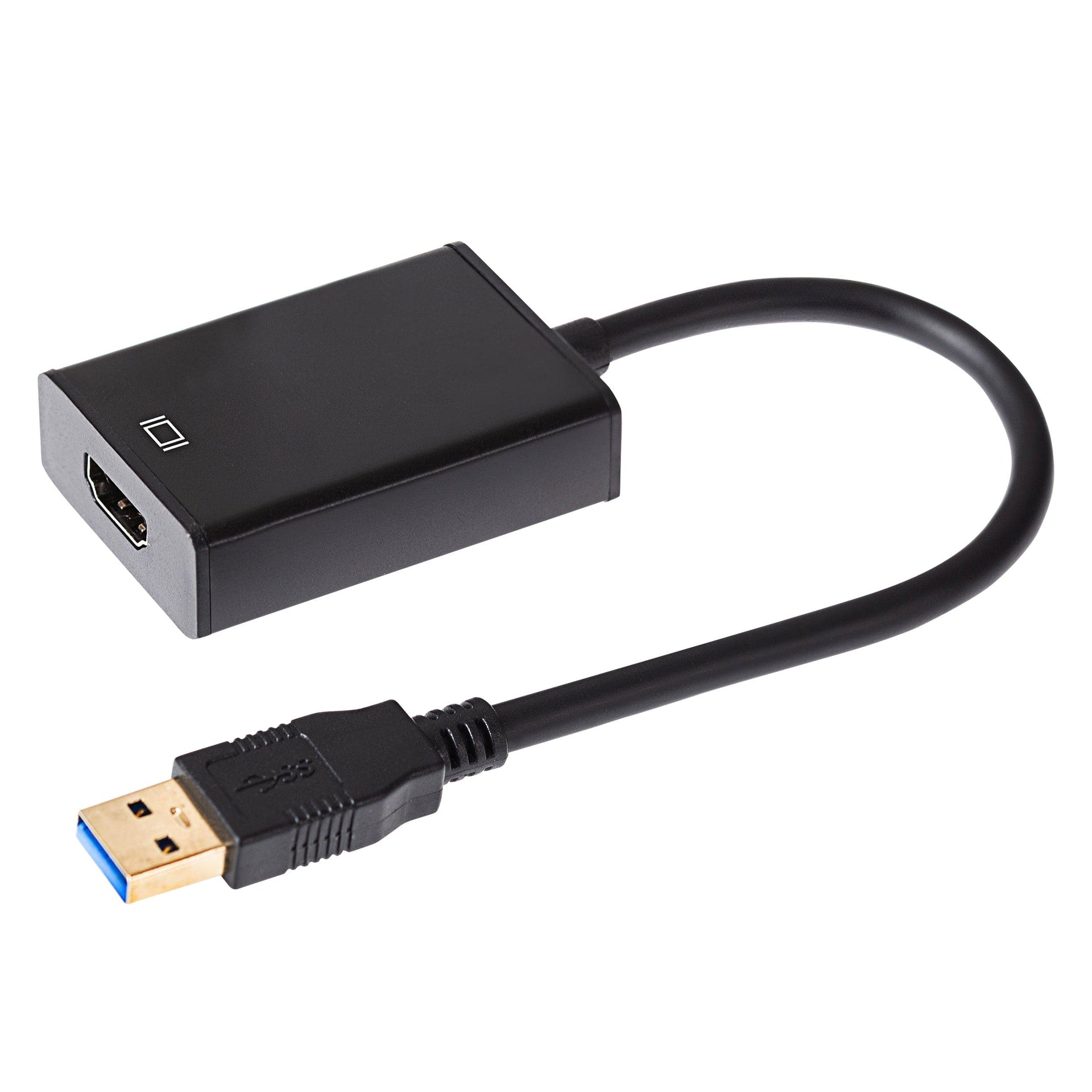 Maplin USB-A to HDMI Adapter with 15cm Cable Cables