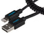 Maplin Lightning Connector to USB-A Coiled Curly Cable - Black - maplin.co.uk