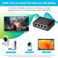 Maplin RJ45 1 Port In 4 Ports Out Ethernet LAN Splitter - Black