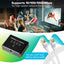 Maplin RJ45 1 Port In 4 Ports Out Ethernet LAN Splitter - Black