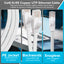Maplin RJ45 CAT6 UTP Flat Ethernet LAN Cable - White