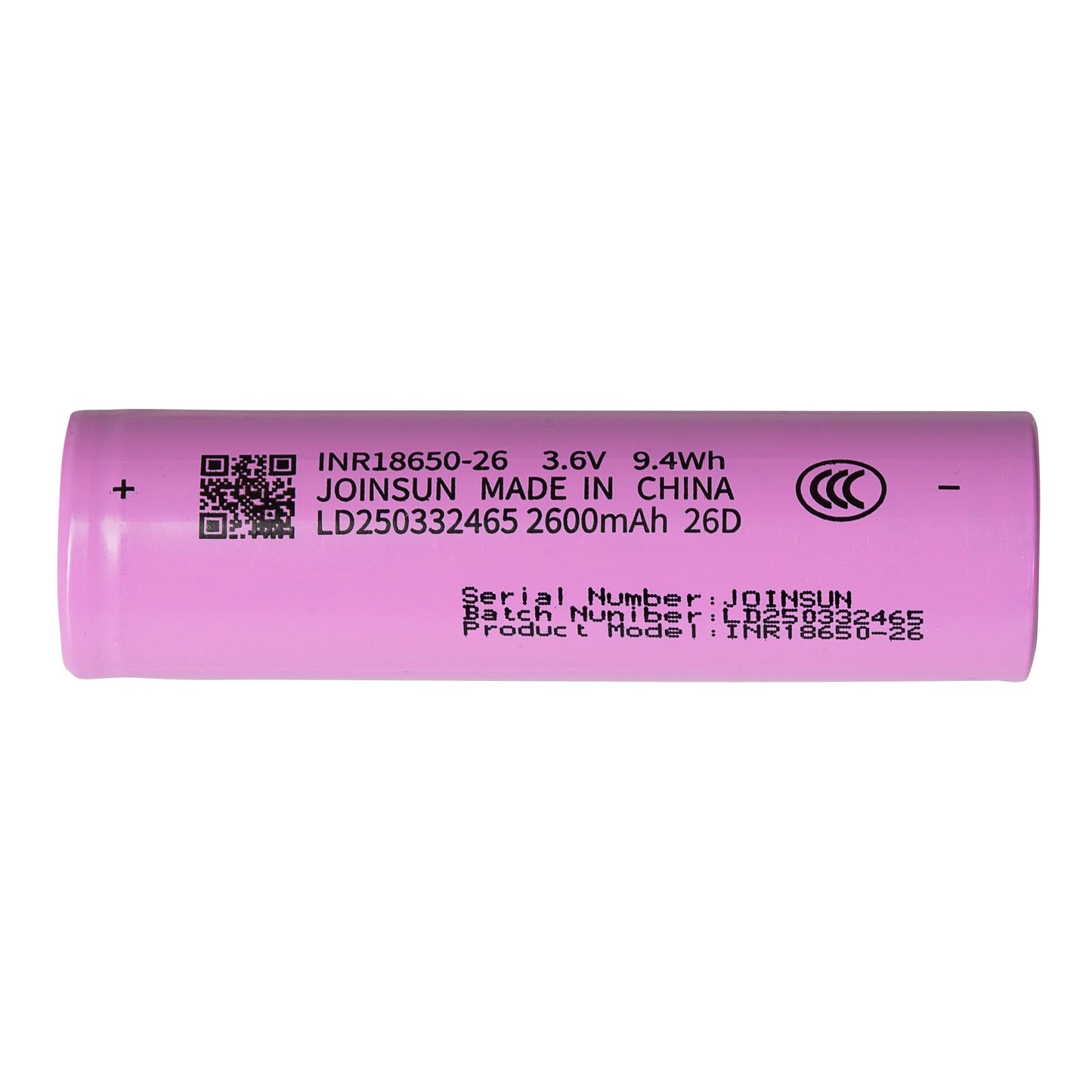 Maplin 18650/R280 Flat Tip Rechargeable Lithium-Ion Battery - Pack of 4