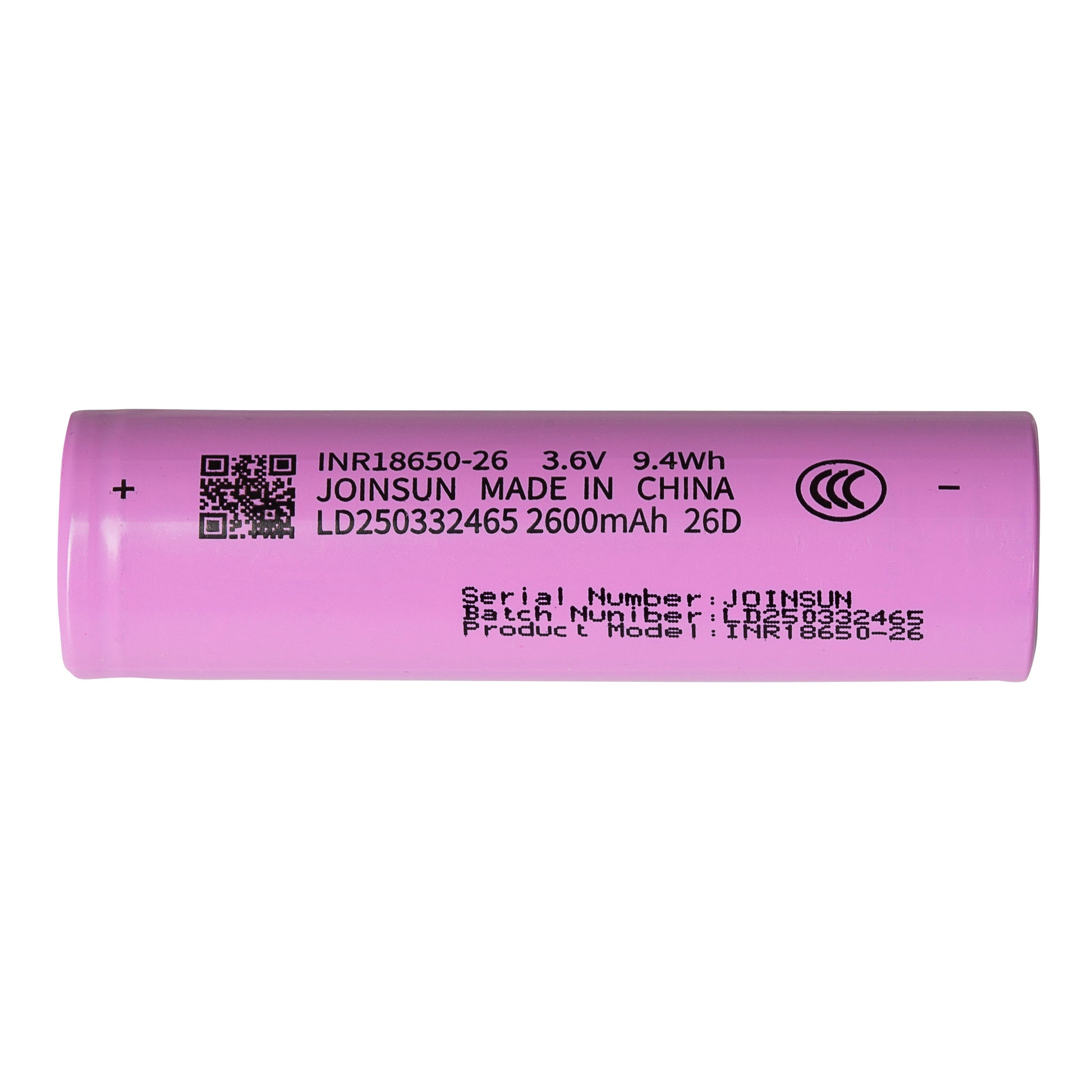 Maplin 18650/R280 Flat Tip Rechargeable Lithium-Ion Battery - Pack of 4