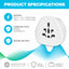 Maplin US Plug to Worldwide Socket Travel Adapter Plug