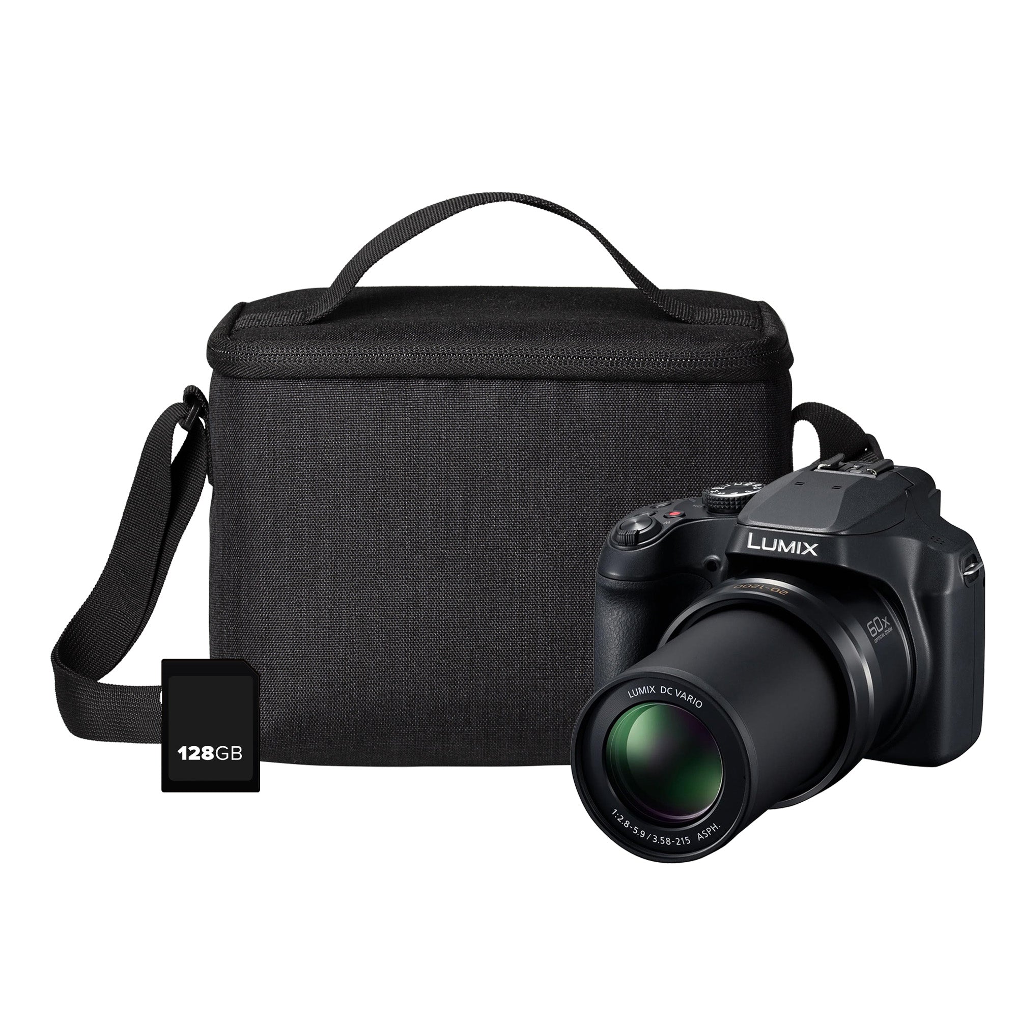 Panasonic Lumix DMC-FZ82D 18MP Bridge Camera - Black | Photo