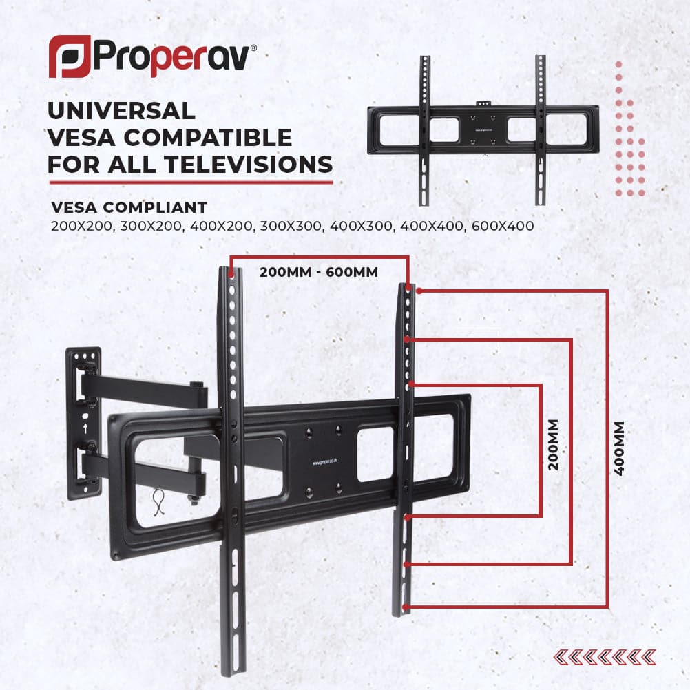 ProperAV TV Wall Bracket (37