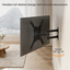 ProperAV TV Wall Bracket (23" - 65" / 30kg Capacity / VESA Max. 400x400)