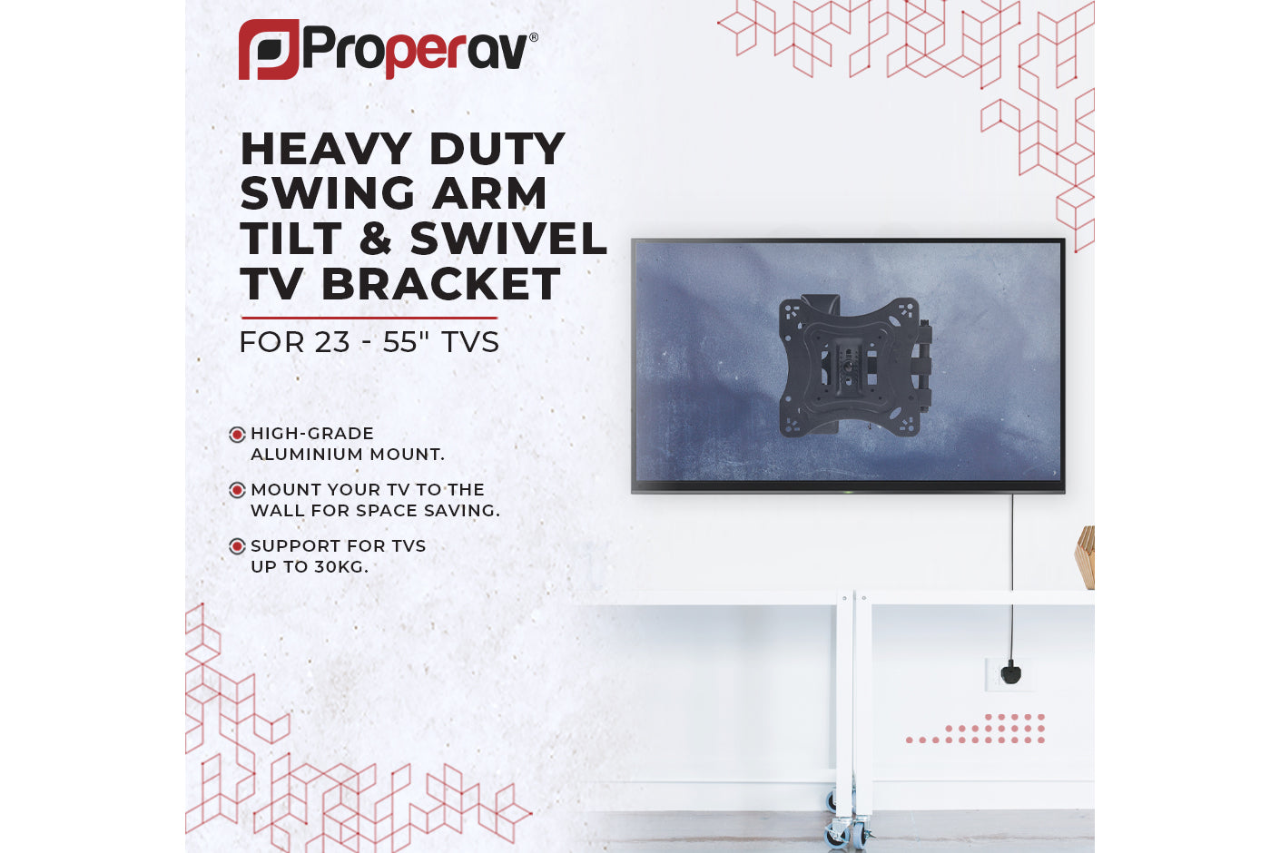 ProperAV TV Wall Bracket (23