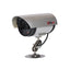 ProperAV Imitation Dummy Security Camera - Silver - maplin.co.uk