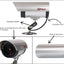 ProperAV Imitation Dummy Security Camera - Silver - maplin.co.uk