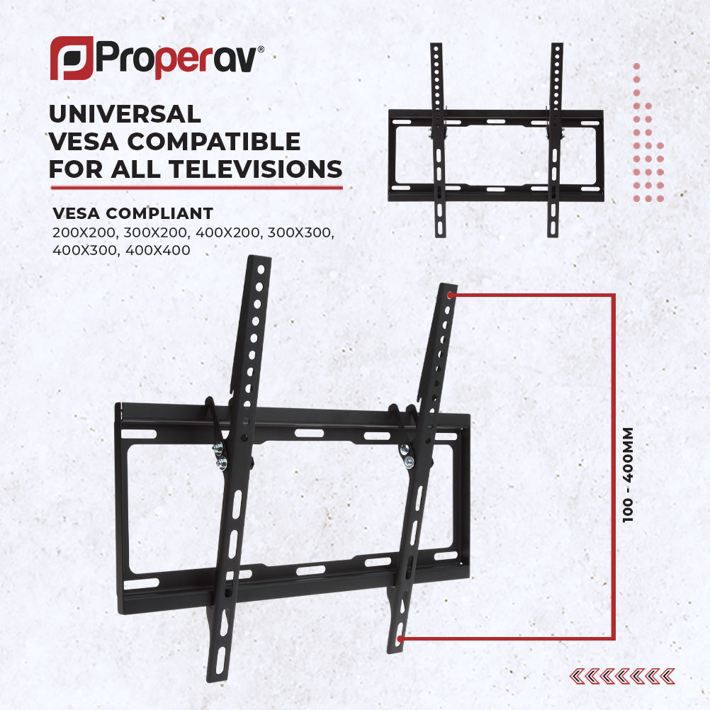 ProperAV Flat TV Wall Bracket (32