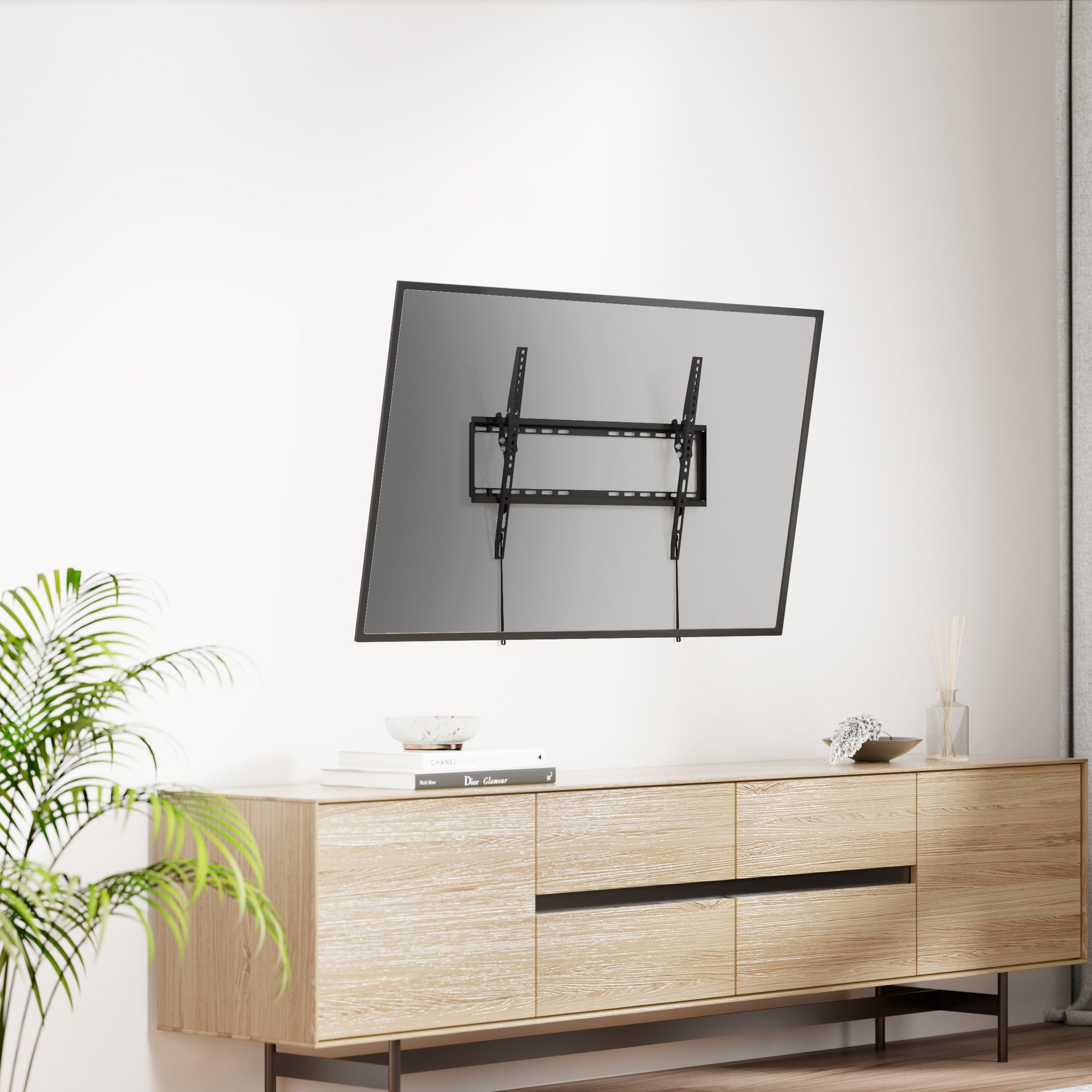 ProperAV Flat TV Wall Bracket (37