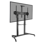 ProperAV Mobile TV Trolley Stand on Wheels for 60