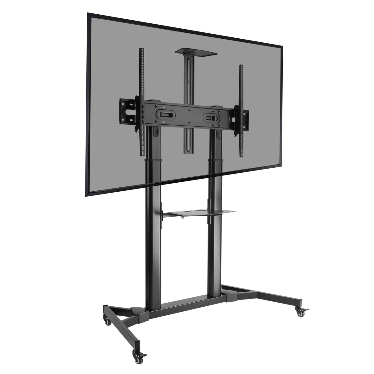 Mobile TV Trolley Stand on Wheels 60" 100" Screens