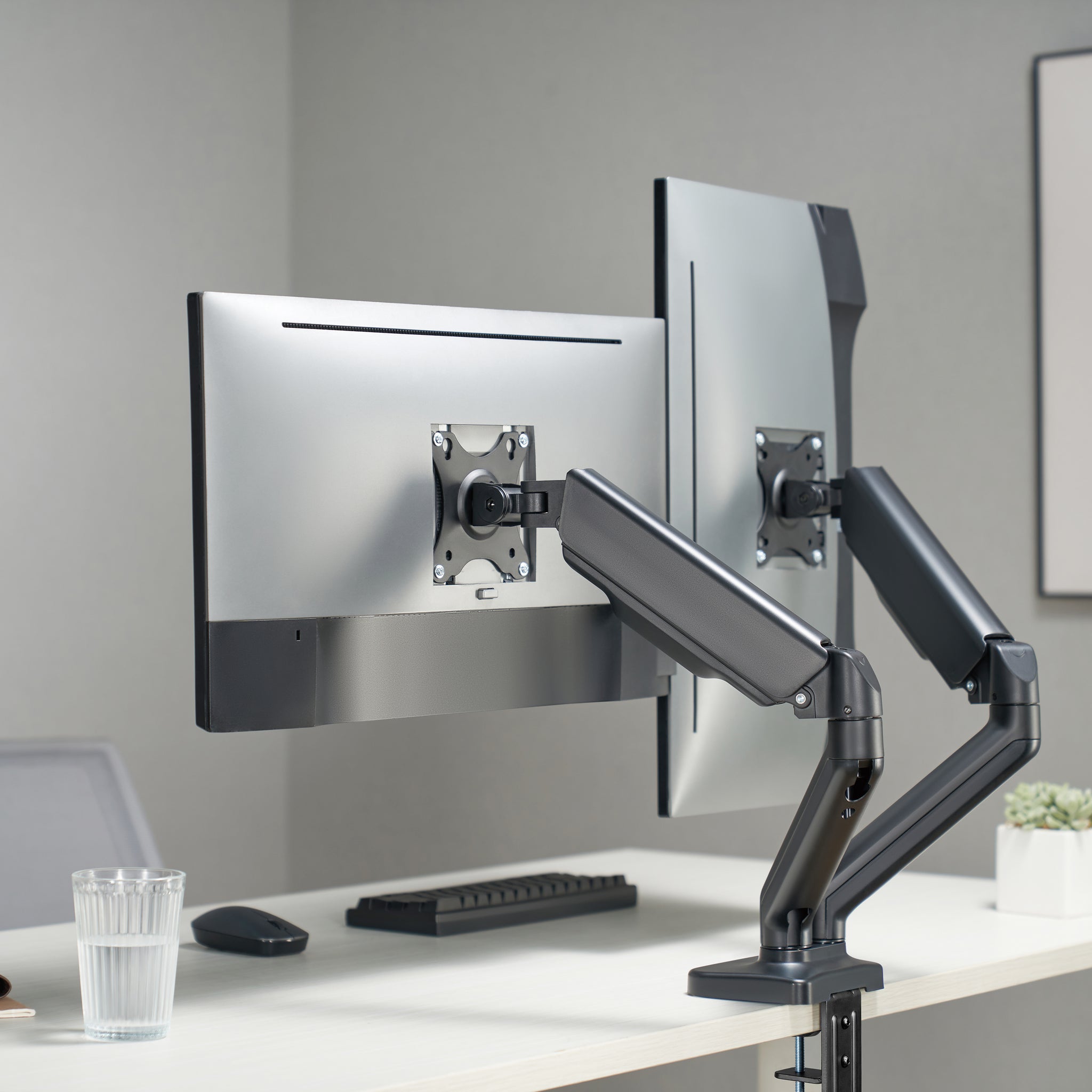 ProperAV Desk Monitor Mount 17