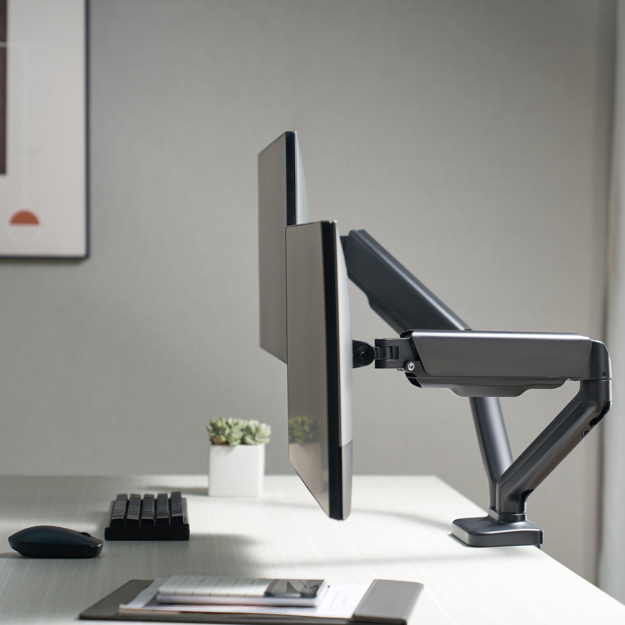 ProperAV Desk Monitor Mount 17
