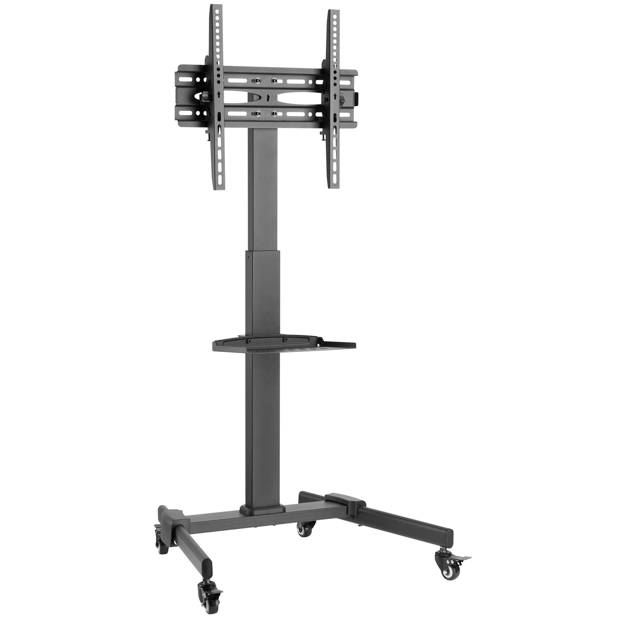 ProperAV Mobile TV Trolley Stand on Wheels for 32