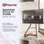 ProperAV Bauhaus Style 37" - 75" TV Stand (40kg Capacity / VESA Max. 600x400) - Black