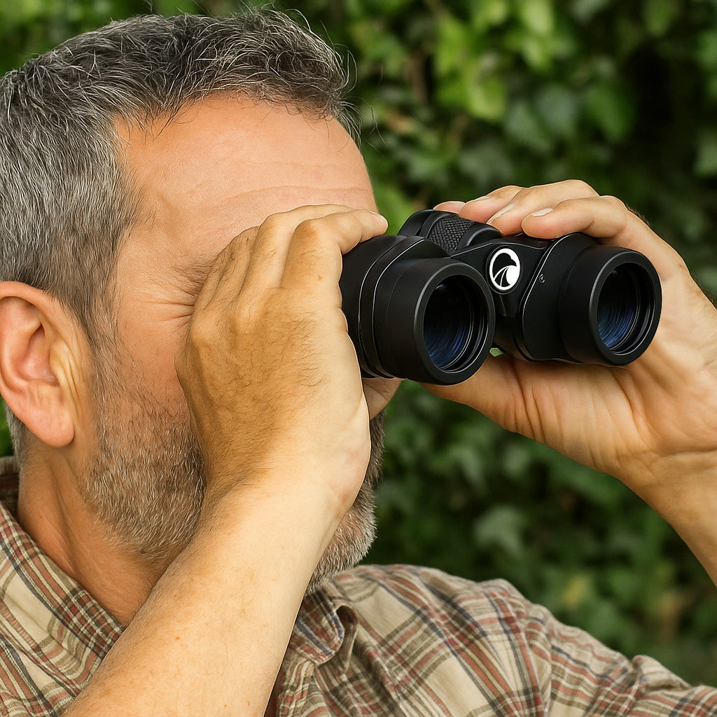 PRAKTICA Falcon 7x35mm Wide Angle Porro Prism Field Binoculars - Black