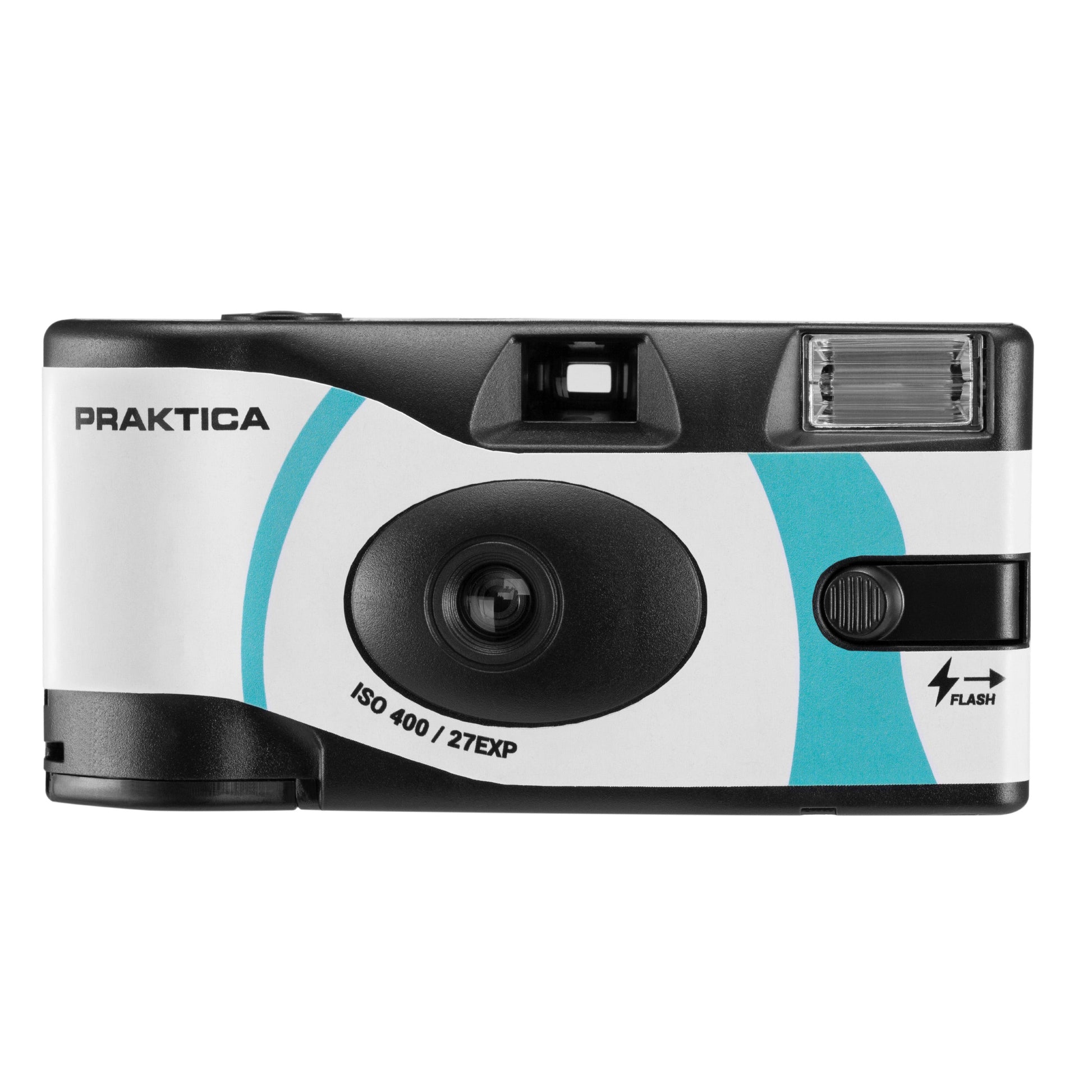 PRAKTICA Luxmedia 35mm Disposable Film Camera with Flash & 27 Exposure, Imaging, Maplin